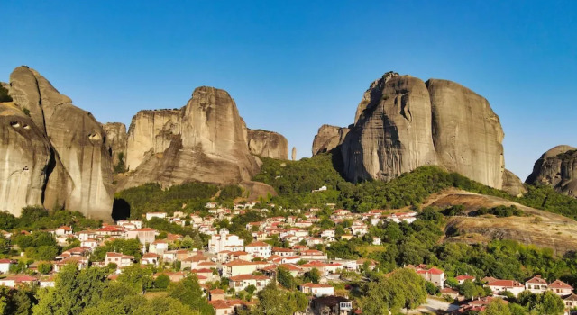 Номер Superior с балконом Tsikeli Boutique Hotel Meteora