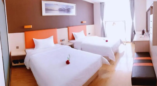Номер Deluxe 7Days Premium Chongqing Liangjiang New District Yufu Industrial Park Yuzui Branch