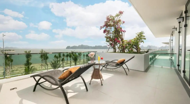 Двухместный номер Standard с видом на море Tuan Chau Kingly Villa