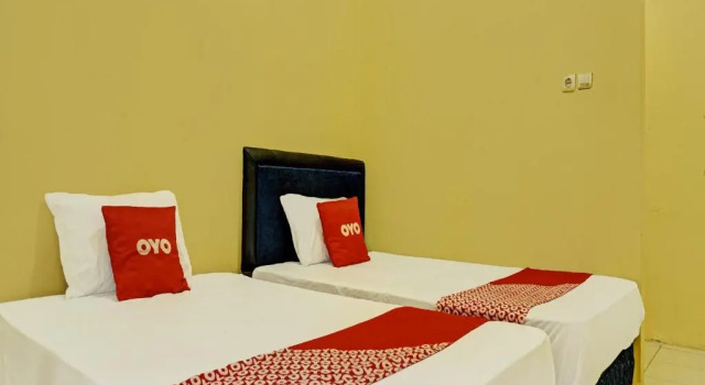 Standard Twin room Hotel O Sweet Candy 1 Syariah