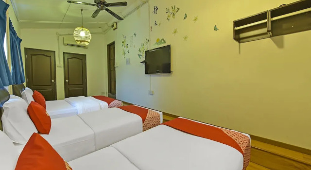 Семейный номер Standard OYO 90763 Chalet Teratak Tuan Muda