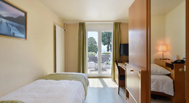 Одноместный номер Standard с видом на озеро Hotel du Léman - Jongny