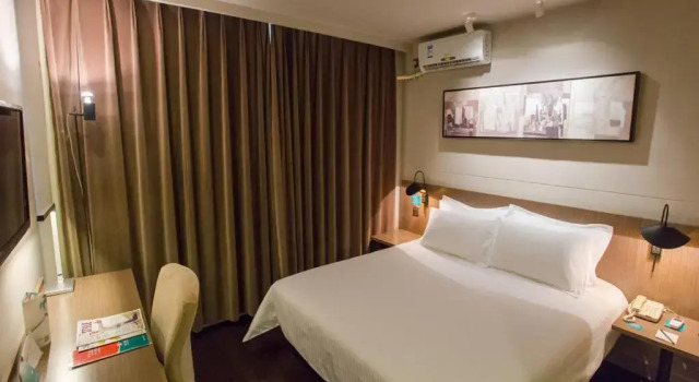 Двухместный номер Business Jinjiang Inn Select Taiyuan Pingyang Road Branch