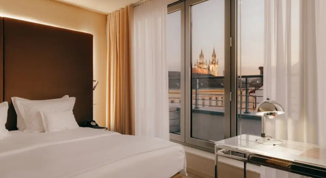 Camera Deluxe con balcone Hotel Josef