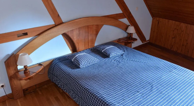 Cottage Vue sur cour SHarzala Bleu