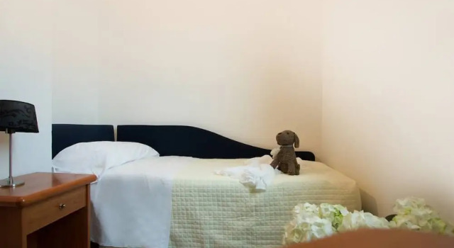 Трёхместный номер Standard с балконом и с видом на море Hotel Nord Est
