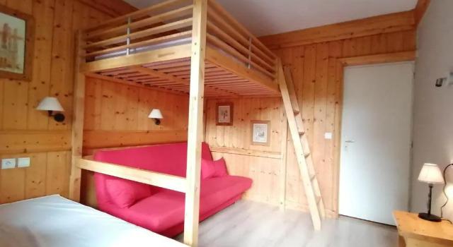 Appartement T1 avec balcon, Résidence proche Megève au calme