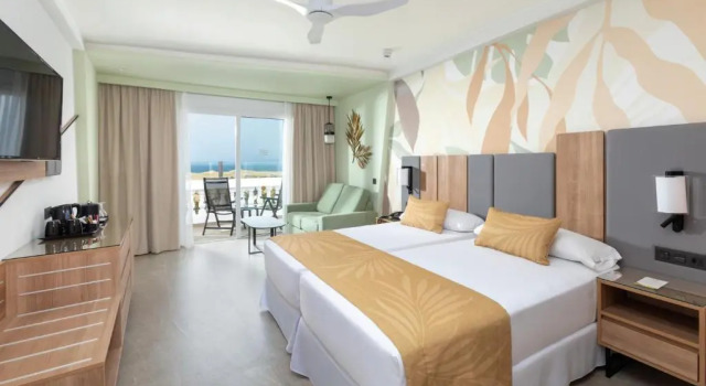 Двухместный номер с видом на море Hotel Riu Palace Maspalomas