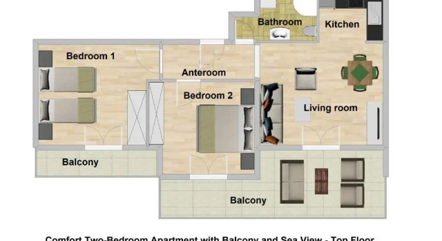 Апартаменты Comfort Apartments Miramar