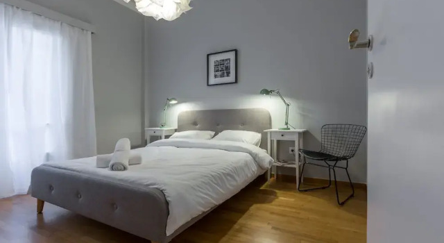 110m² homm Renovated Penthouse in Athens 3bd, Забронировать Отель Афины Острова Саронического залива - Аттика, рядом с Theocharakis Foundation