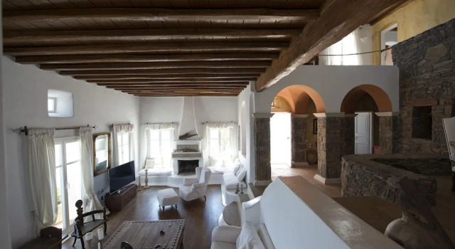Villa St Johns Retreat, Забронировать Вилла Агиос Иоаннис Диакофтис периферия Южные Эгейские острова, рядом с Пляж Агиос Иоаннис