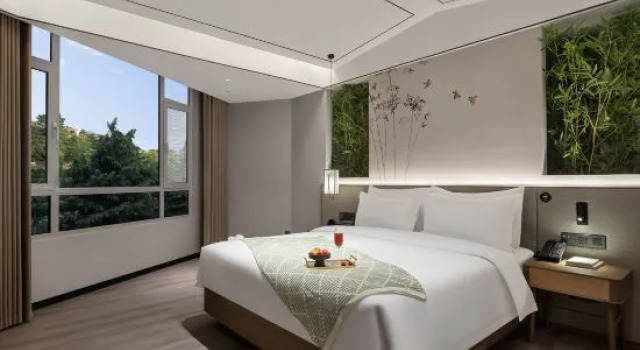Люкс Moshang Qingya Hotel (Wuan Building Materials Market Cishan Street Branch)