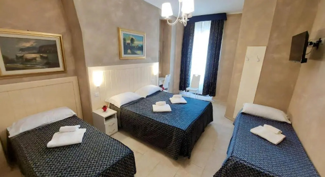 Четырёхместный номер Comfort Hotel Aurelia Milano Centrale