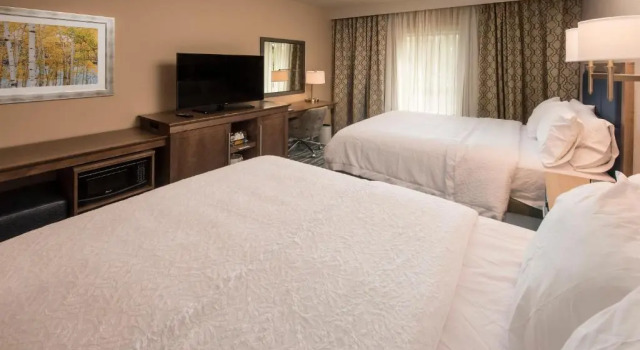 Четырёхместный номер Executive Hampton Inn & Suites Seattle/Redmond Wa