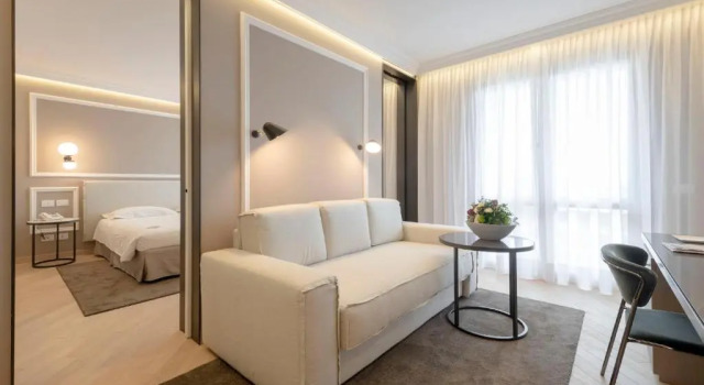 Двухместный номер Deluxe с балконом Hotel Apollo Terme