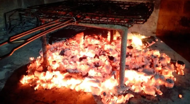 Кровать в общем номере Wolfkloof Boerdery