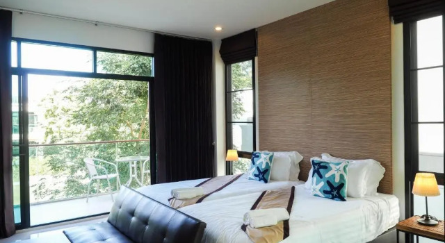 Двухместный номер Deluxe с видом на сад Sea and Sea Villa Sangaroon