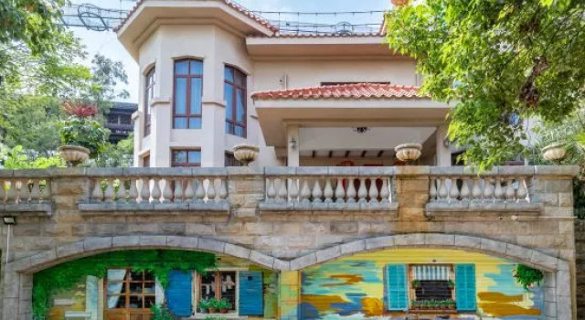 Heyuan guest world fun villa Annan Peninsula hot spring villa, Book Pension Gæstehuse i Guangdong, Pension
