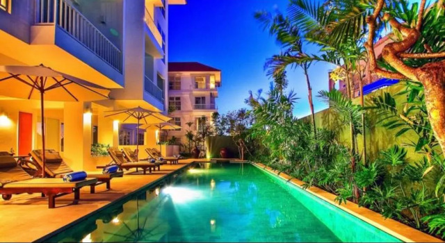 Apartment Style Like Villa by Kaiden, Rezervovat Apartmán Hotely v Bali s bazénem, Bazén