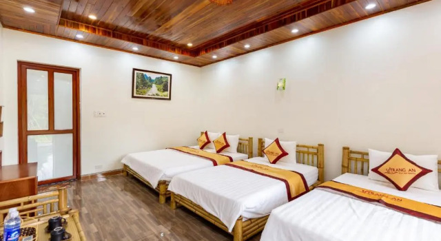 Трёхместный номер Standard с видом на горы Trang An River View Homestay