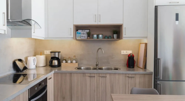 Апартаменты с 2 комнатами с видом на море Infinite Blue Apartments - Residencies with Private Pools