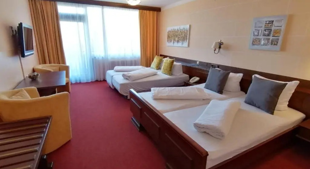 Четырёхместный номер Standard с балконом Hotel Berghof Graml