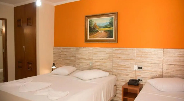 Номер Standard Hotel Casa Grande Orlândia SP