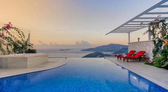 Вилла c 1 комнатой Villa Lucida - Kalkan Hills - Exclusive Villas with Private Pool and Majestic Sea Views