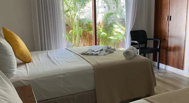 Camera doppia Deluxe 1 camera da letto Hotel Pelecanus Suites Holbox