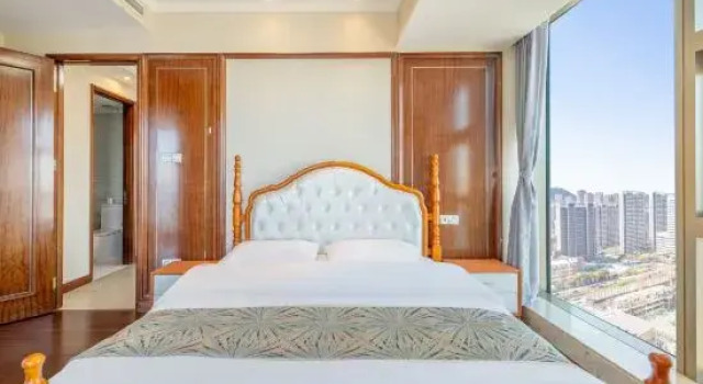 Люкс Executive с 2 комнатами с видом на море Dalian Xinhaian Scenic Hotel (Venice Water City)