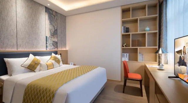 Люкс Deluxe с 2 комнатами Somerset Zhuankou Wuhan