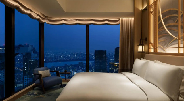 Люкс с видом на реку Waldorf Astoria Osaka
