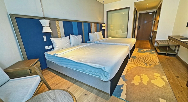 Четырёхместный номер Luxury с видом на море Bliss Driftwood Retreat By Mandala