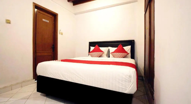 Standart çift kişilik oda OYO 146 Menteng Residence Near Kementerian Perencanaan Pembangunan Nasional/Badan Perencanaan Pembangunan Nasional (Kementerian PPN/Bappenas)