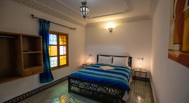Трёхместный семейный люкс Riad Tafoukt Palace