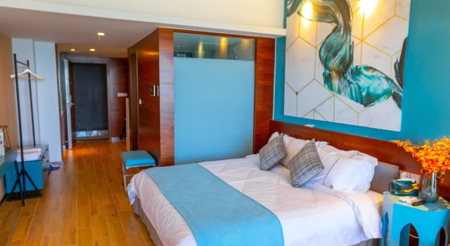 Двухместный номер Deluxe с видом на море Yi Shu Jing Pin Holiday Hotel