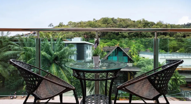 Двухместный номер Deluxe с балконом и с видом на горы iCheck inn Sky Beach Ao Nang Krabi