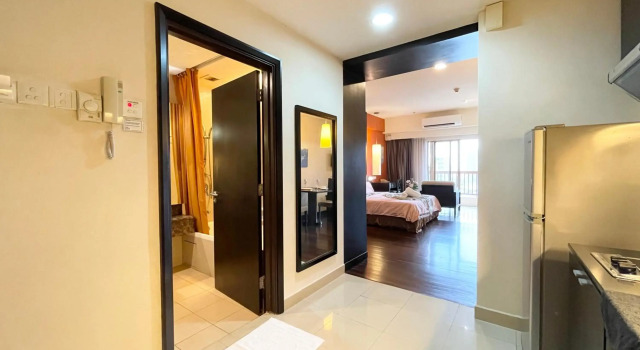 Sunway Resort Suites max 4 pax studio 1 mins walk to Sunway Pyramid
