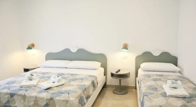 Люкс Classic с видом на сад Villa Del Gaudio Rooms & Apartments