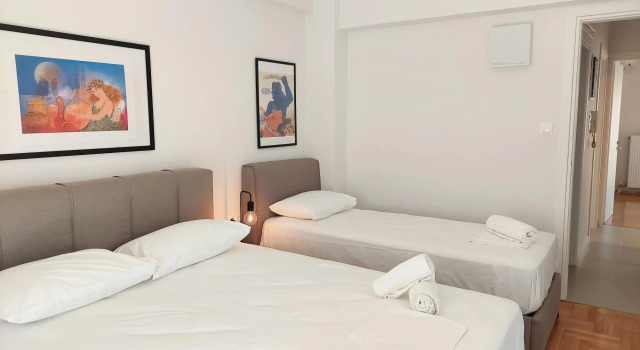 Modern Apartment in Acropolis Museum