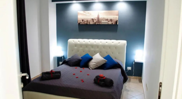 Двухместный номер Deluxe с балконом и с видом на море Villa Longardi