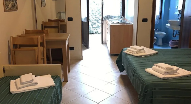 Студия с балконом Hotel Residence Moneglia