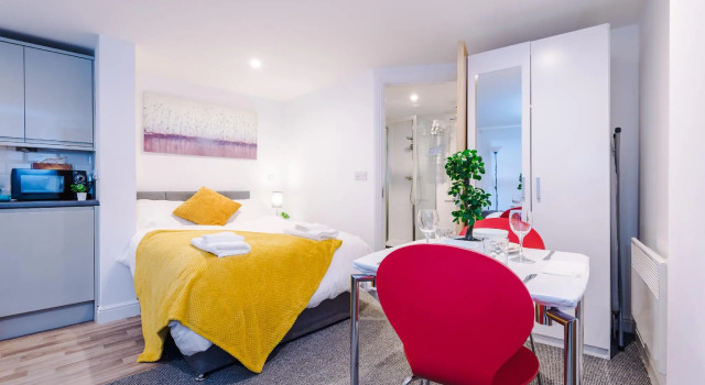 City Centre Cosy Studio Apartments, Забронировать Апартаменты/квартира Ливерпуль Мерсисайд, рядом с Железнодорожная станция Ливерпуль-Джеймс-стрит