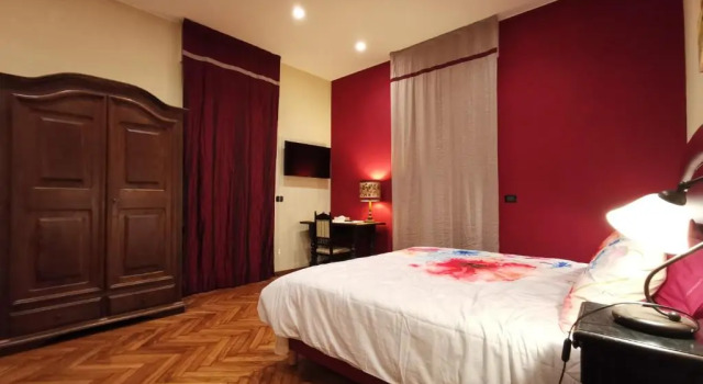 Двухместный номер Deluxe с видом на сад B&B Ad Quintum Torino
