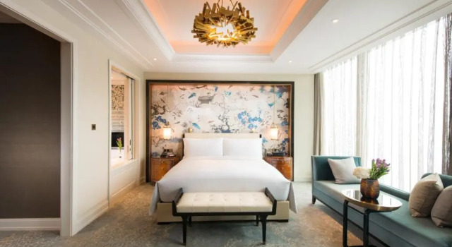 Двухместный номер Deluxe Tianfu View Waldorf Astoria Chengdu