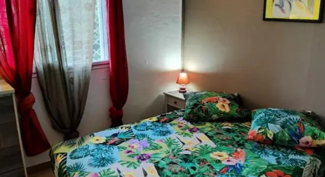 Appartement de 2 chambres avec jardin clos et wifi a Le Lamentin a 7 km de la plage