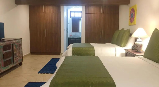 Двухместный номер с видом на сад Hotel Las Puertas de Tepoztlan