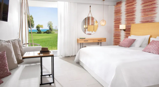 Бунгало с частичным видом на море Agapi Beach Resort Premium All Inclusive