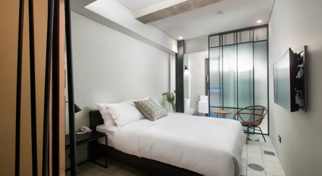 Deluxe dobbelt værelse med havudsigt Browndot Hotel Dadaepo Beach Branch