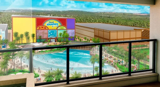 Номер Superior с видом на бассейн Tauá Hotel e Convention João pessoa